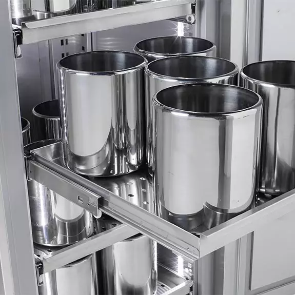 Cylindres pour conserver vos produits dans les armoires réfrigérées